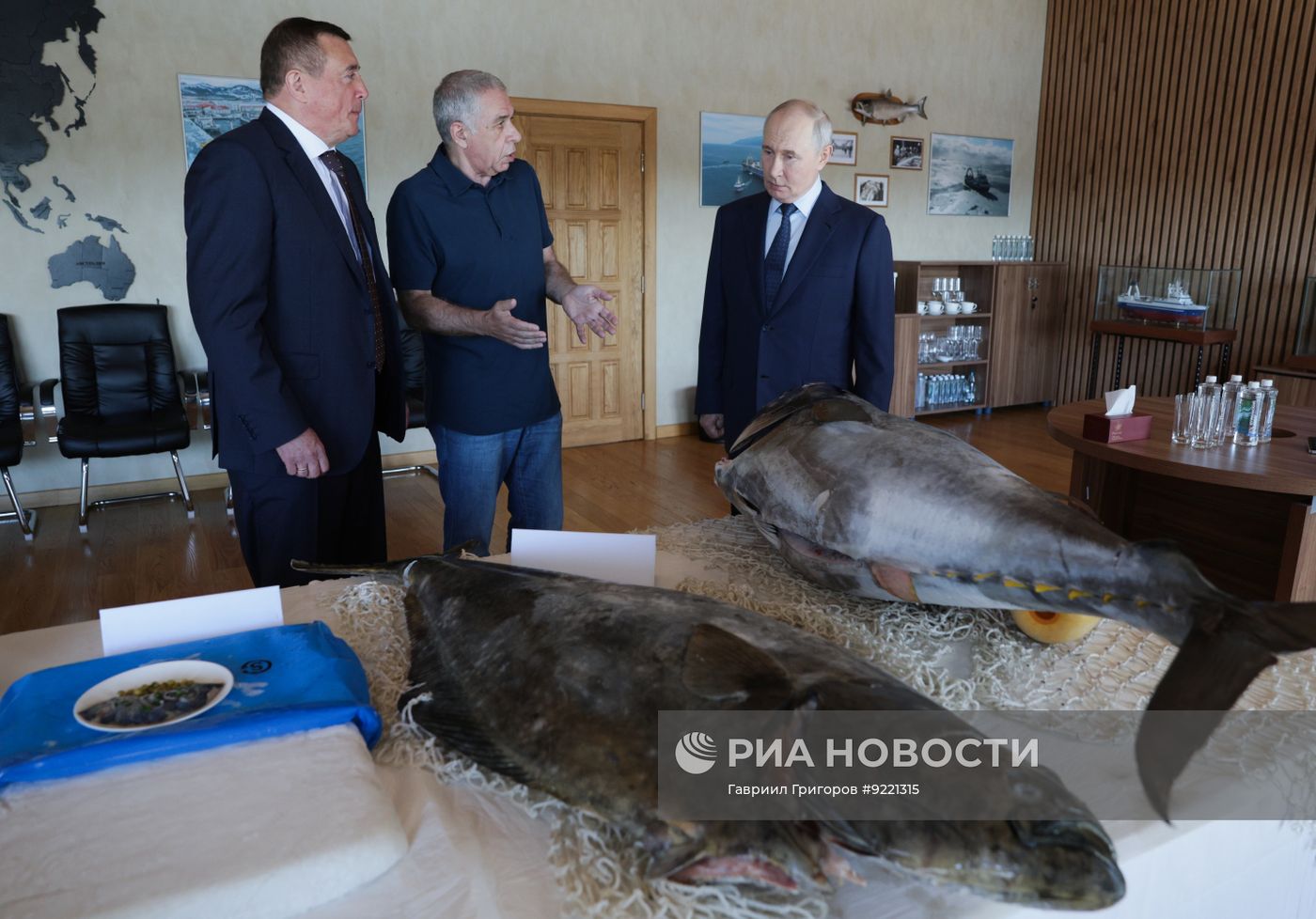 Рабочая поездка президента Владимира Путина в Сахалинскую область