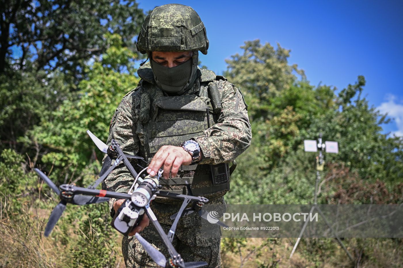 Боевая работа расчета БПЛА группировки войск "Север" на Харьковском направлении