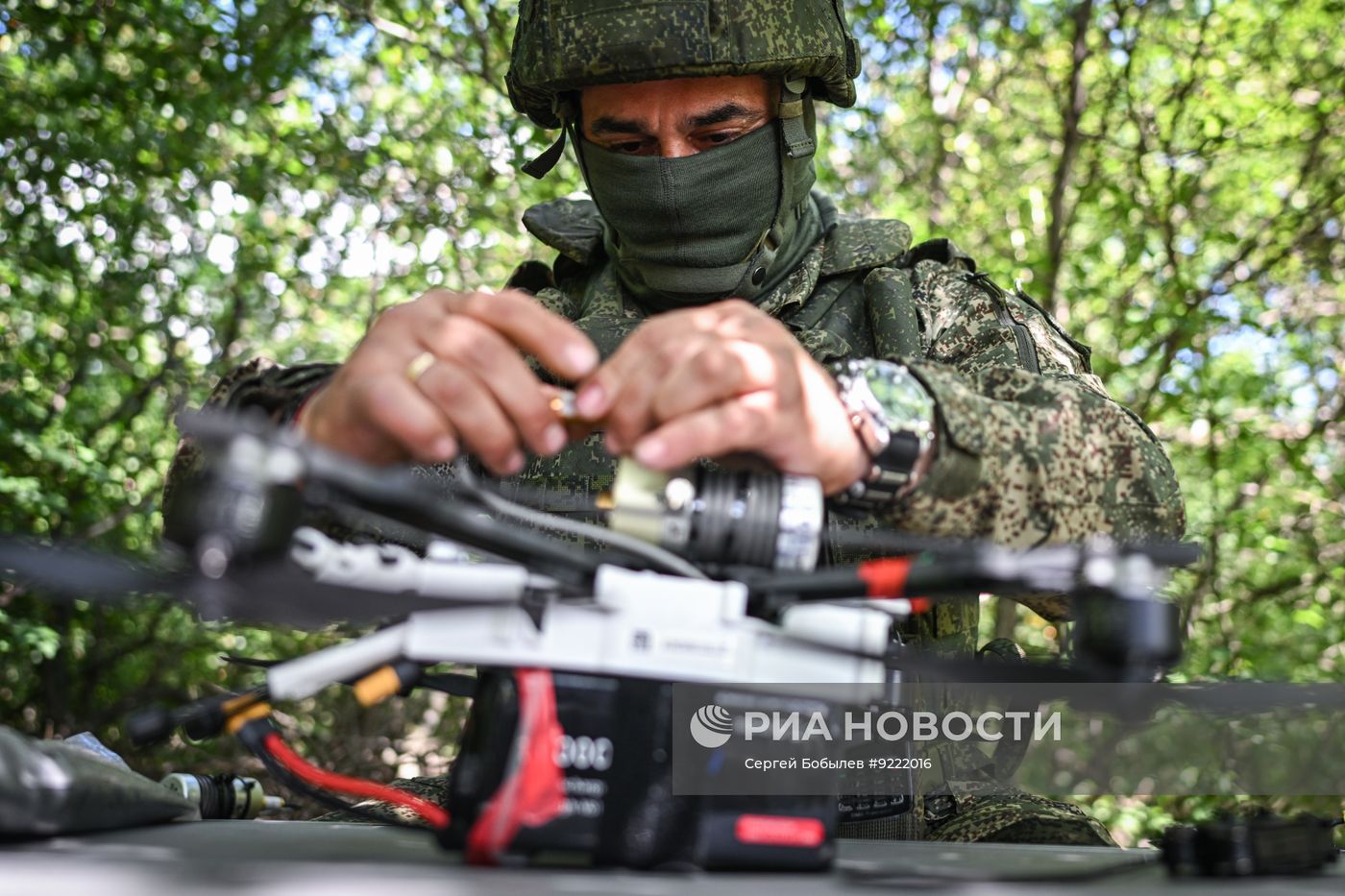 Боевая работа расчета БПЛА группировки войск "Север" на Харьковском направлении