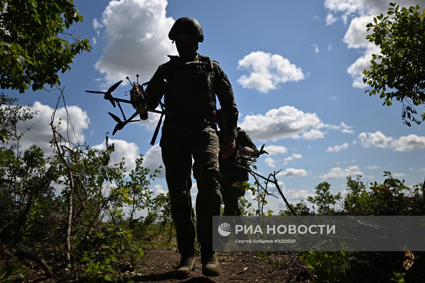Боевая работа расчета БПЛА группировки войск "Север" на Харьковском направлении