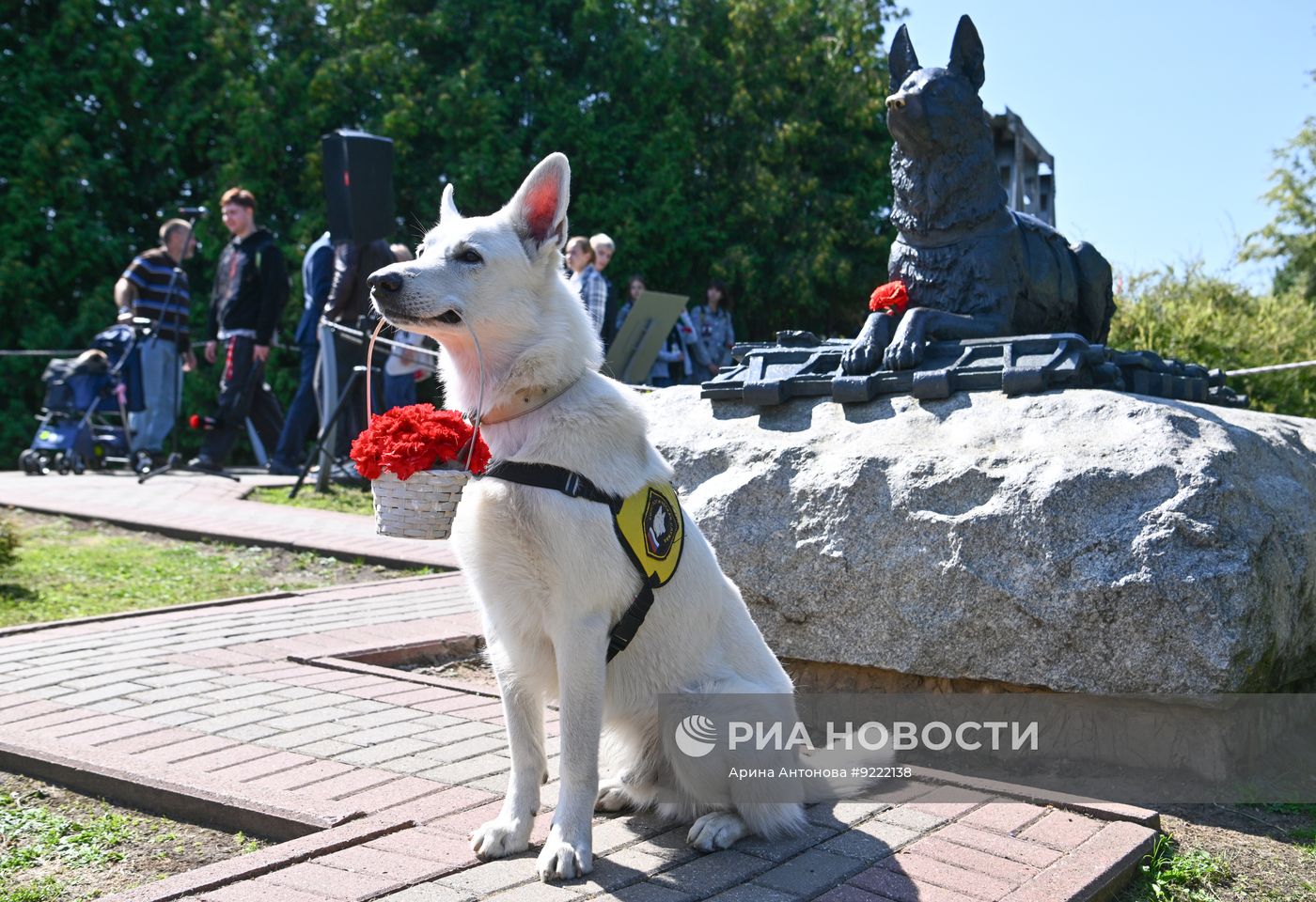 Фестиваль "День фронтовой собаки" в Москве