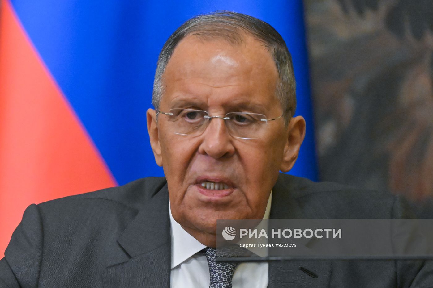 Встреча главы МИД РФ Лаврова с главой МИД Республики Гана Аблаквой