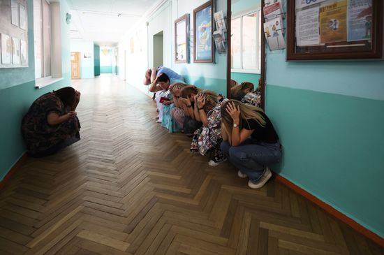 Всероссийские антитеррористические учения в школах и детских садах в России