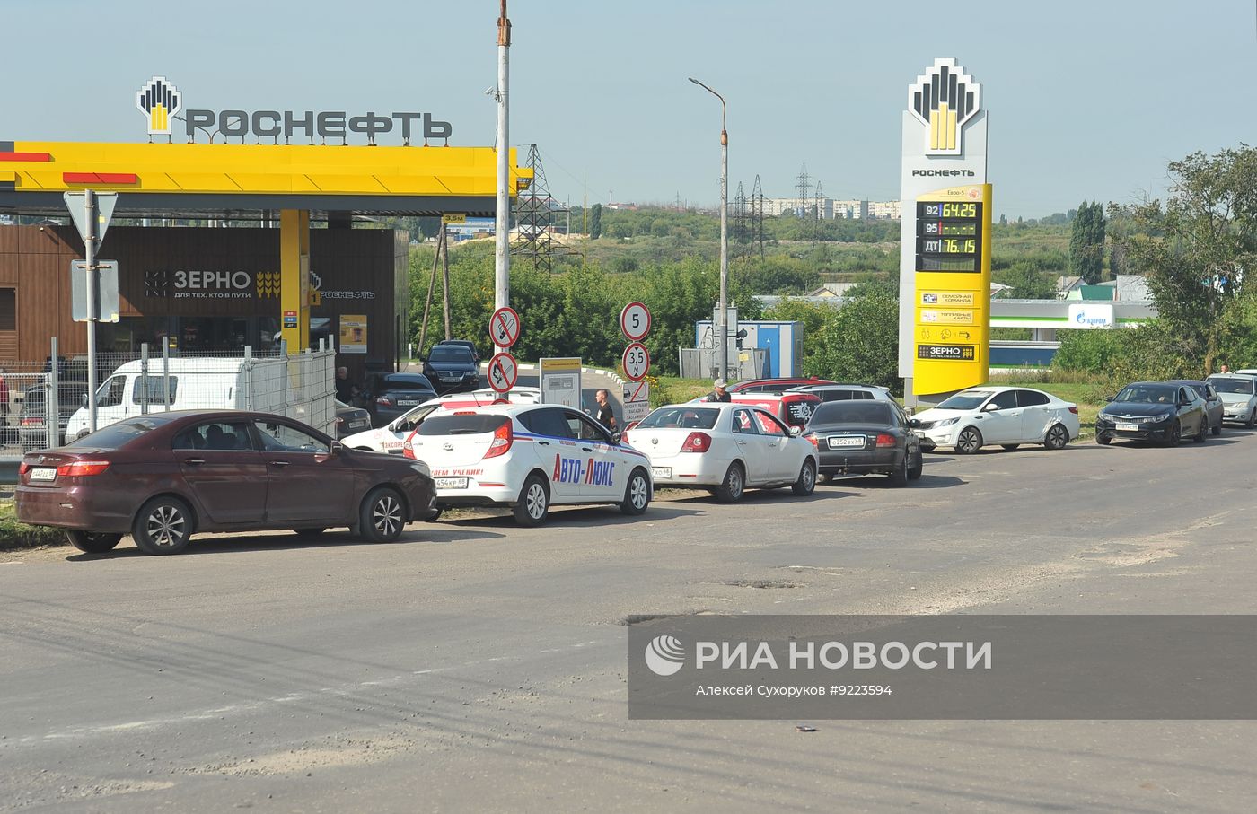 Работа АЗС в Тамбове