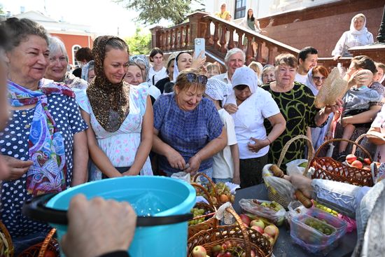 Праздник Преображения Господня в регионах России 