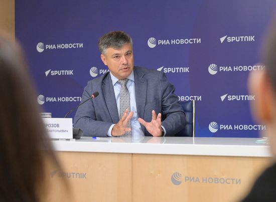 Пресс-конференция главного внештатного детского специалиста хирурга Минздрава России Дмитрия Морозова
