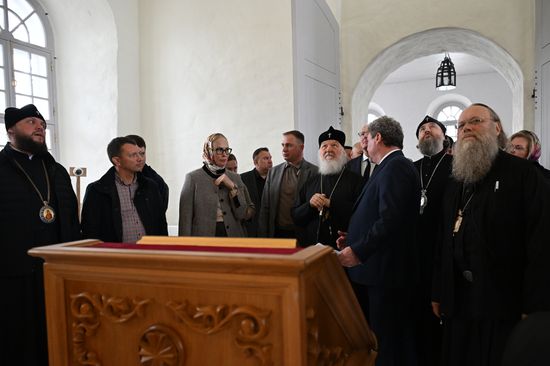 Поездка Патриарха Кирилла на Соловецкие острова