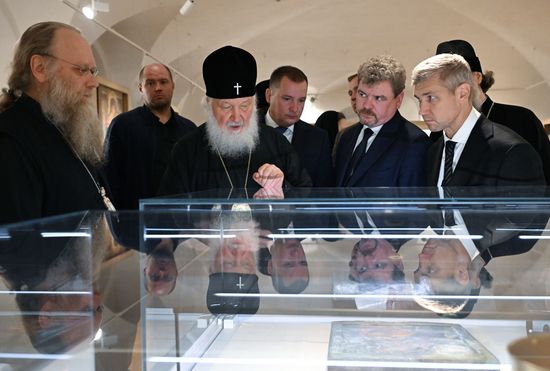 Поездка Патриарха Кирилла на Соловецкие острова