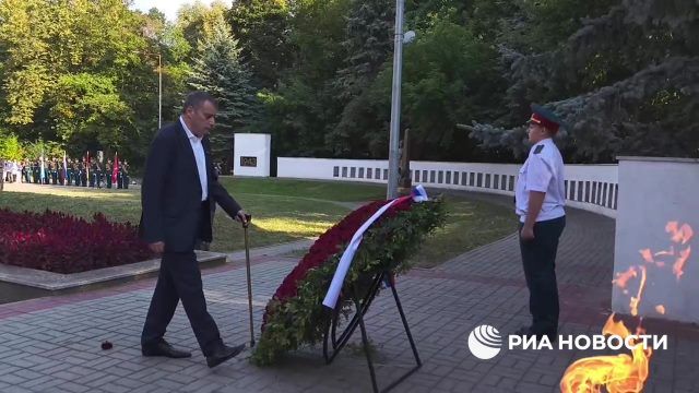 Останки жертв немецких оккупантов, а также советских воинов перезахоронили в Курске
