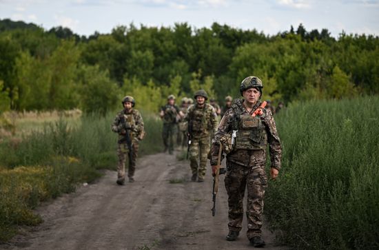 Боевое слаживание военнослужащих группировки войск "Север" на Сумском направлении СВО