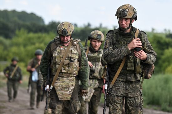 Боевое слаживание военнослужащих группировки войск "Север" на Сумском направлении СВО
