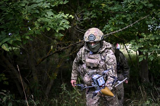 Боевое слаживание военнослужащих группировки войск "Север" на Сумском направлении СВО