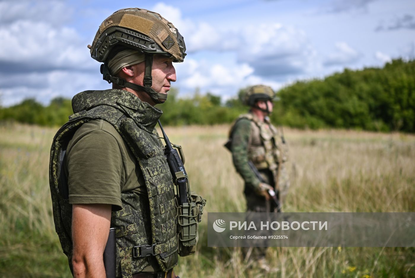 Боевое слаживание военнослужащих группировки войск "Север" на Сумском направлении СВО