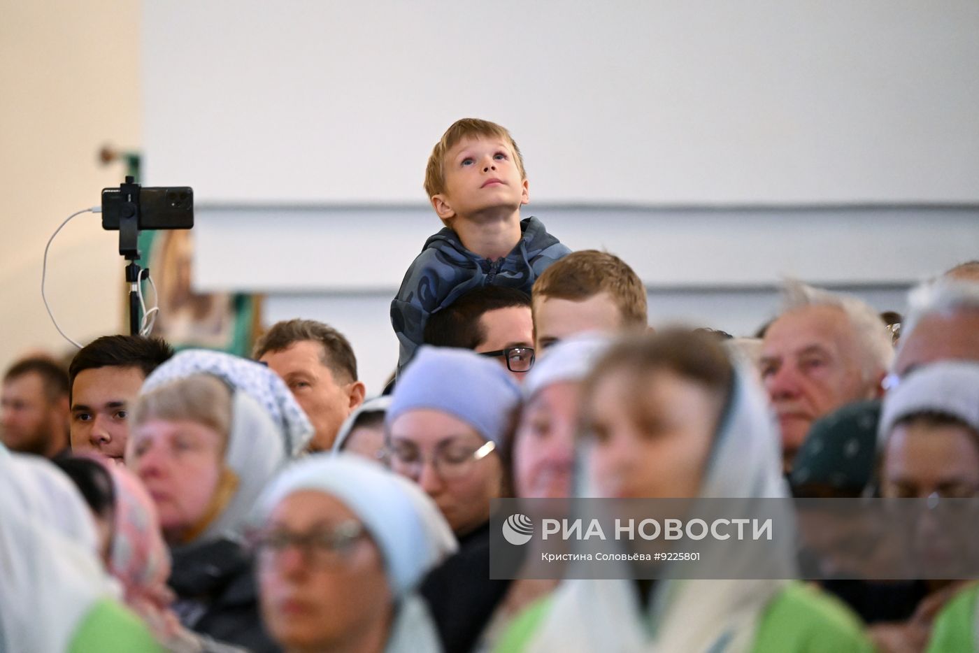 Патриаршее служение в Троицком соборе на Соловках