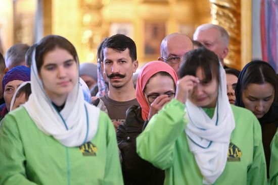 Патриаршее служение в Троицком соборе на Соловках