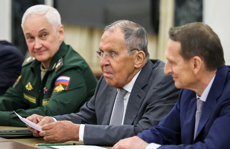 Президент Владимир Путин провел заседание Совбеза РФ
