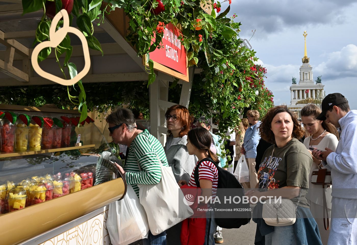 Гастрономический фестиваль "Вкусы России" в Москве