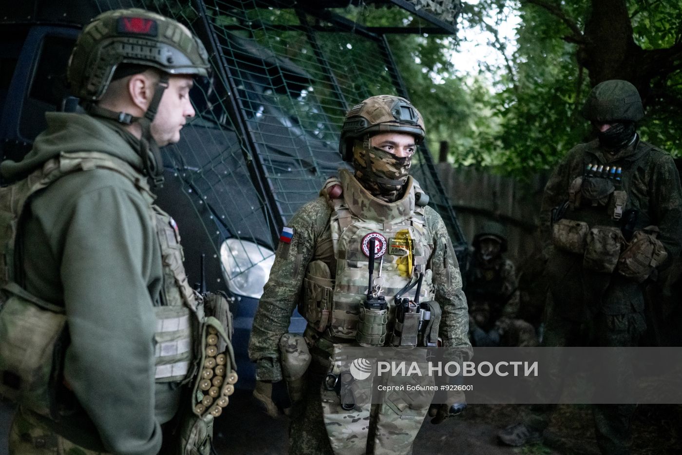 Боевая работа группы противодействия БПЛА спецназа "Ахмат" на Сумском направлении СВО