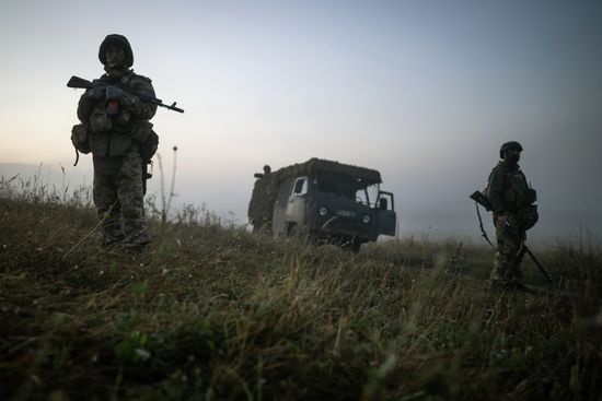 Боевая работа группы противодействия БПЛА спецназа "Ахмат" на Сумском направлении СВО