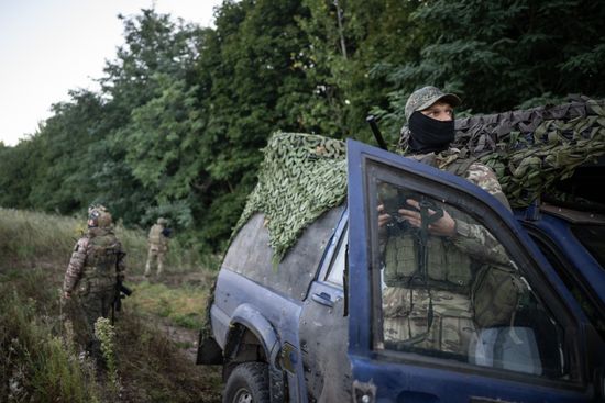 Боевая работа группы противодействия БПЛА спецназа "Ахмат" на Сумском направлении СВО