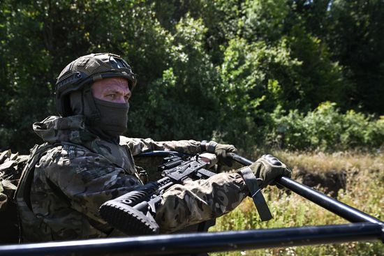 Боевая работа группы противодействия БПЛА спецназа "Ахмат" на Сумском направлении СВО