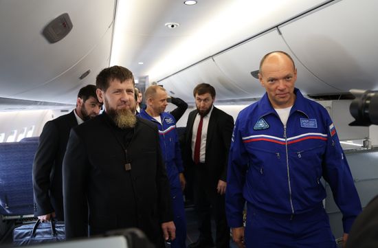 Российский лайнер МС-21 совершил взлёт с новой взлётной полосы в Грозном