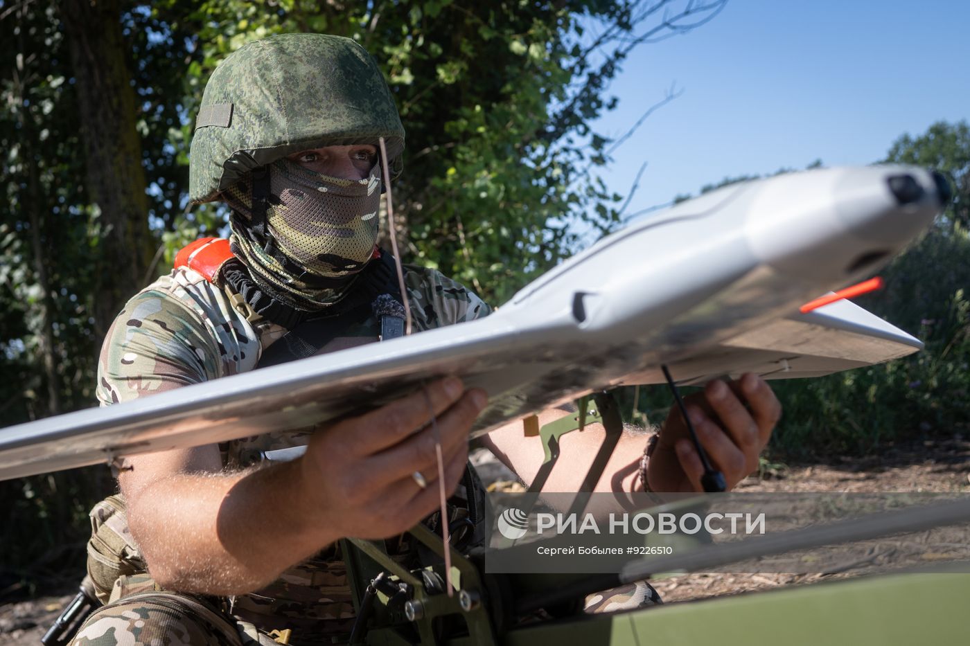 Боевая работа расчета БПЛА "БАРС-КУРСК" группировки войск "Север" на Сумском направлении СВО