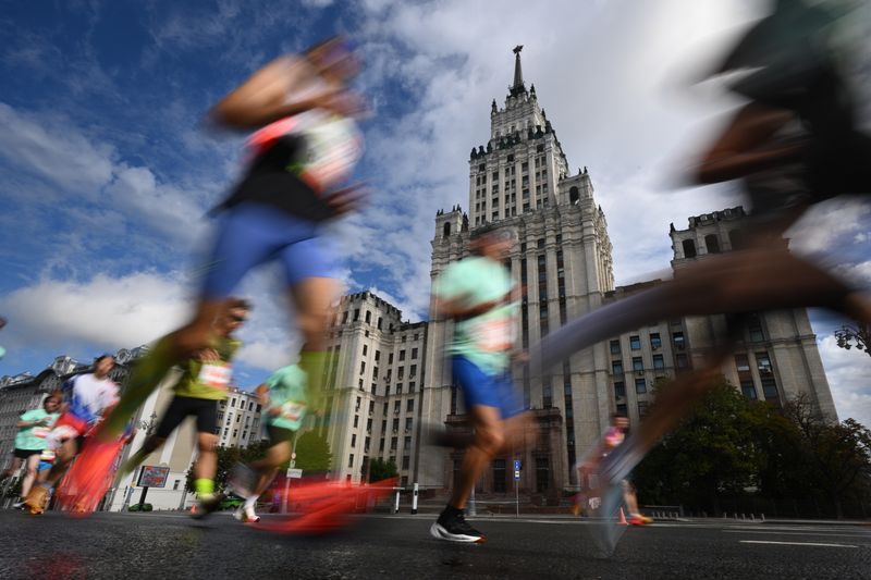 Большой фестиваль бега в Москве