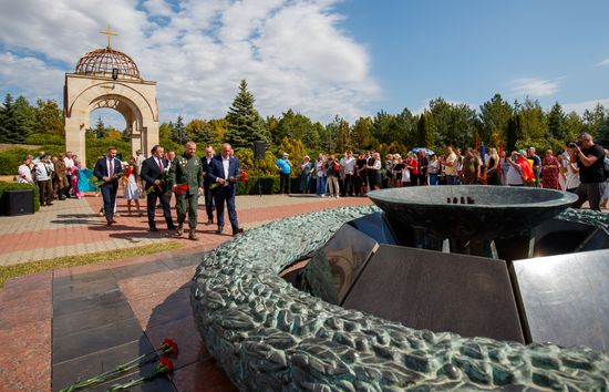 Мероприятие в память об освобождении Молдавии от нацизма