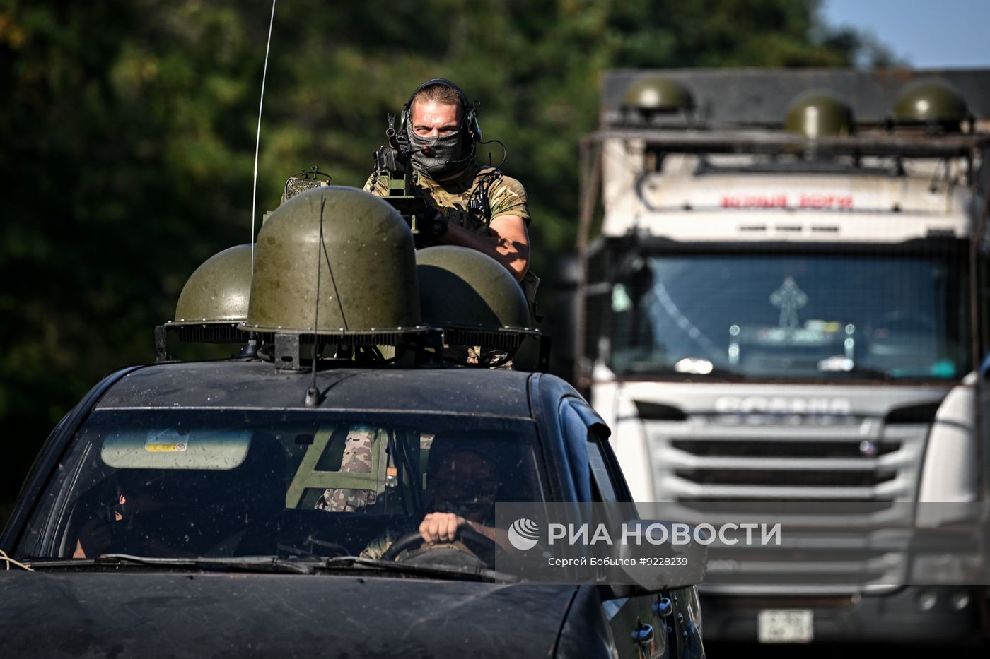 Боевая работа МОГ сводно-артиллерийской группы "Пресса" спецназа "Ахмат" на Харьковском направлении СВО