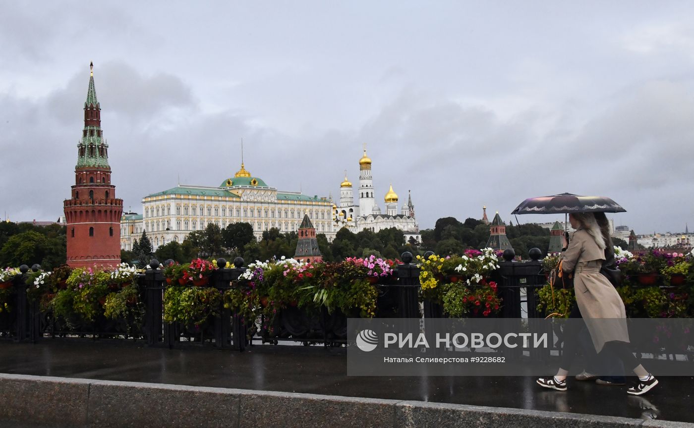 Дождь в Москве
