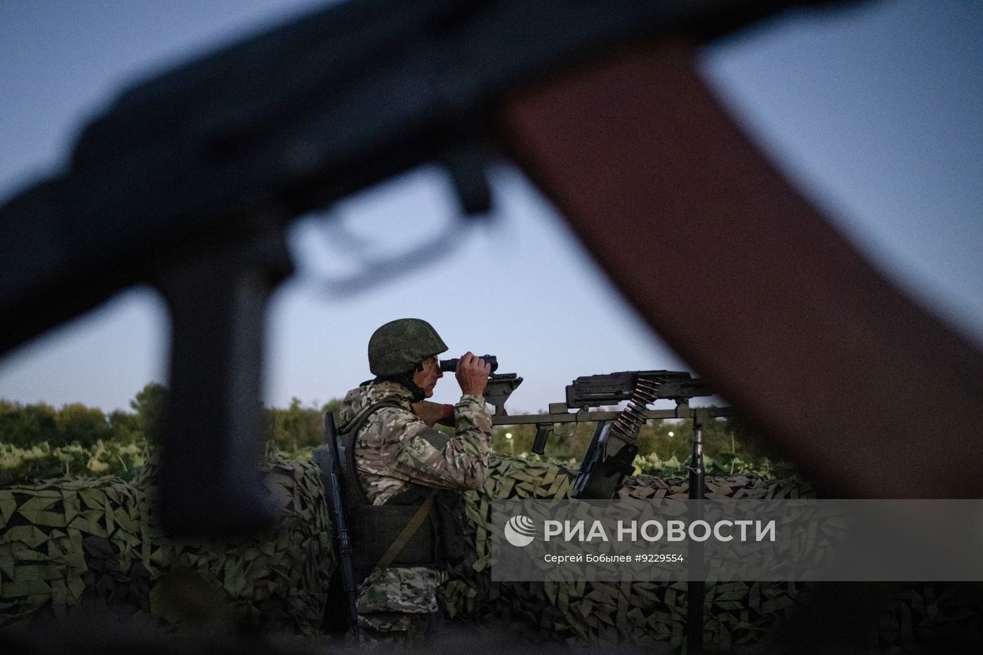 Боевое дежурство пункта воздушного наблюдения БАРС "Курск" на Сумском направлении СВО
