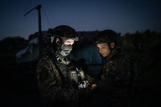 Боевое дежурство пункта воздушного наблюдения БАРС "Курск" на Сумском направлении СВО
