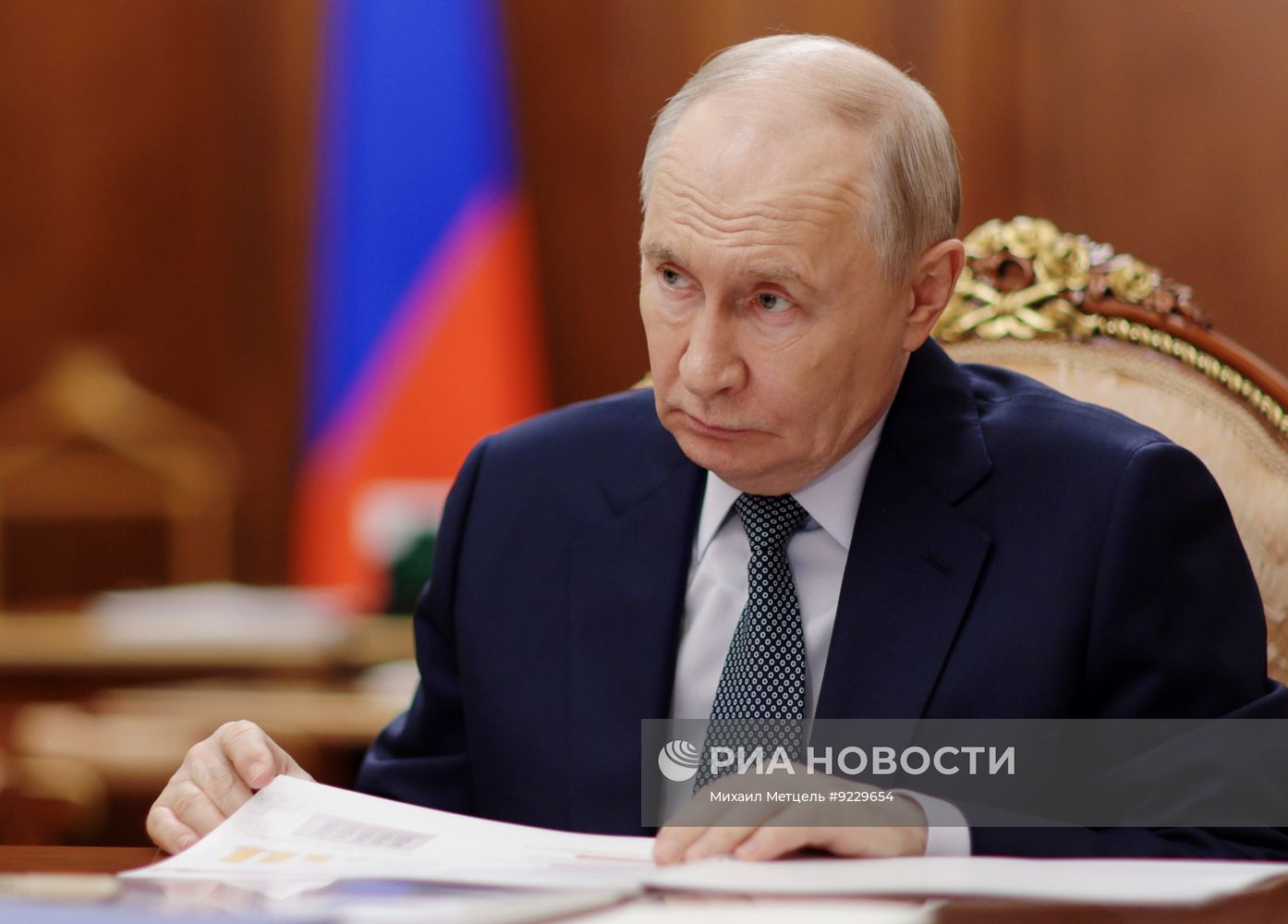 Президент Владимир Путин провел встречу с руководителем ФМБА Вероникой Скворцовой