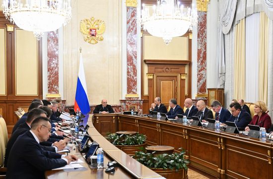 Заседание правительства РФ