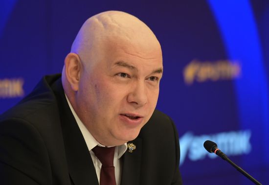 Брифинг руководителя Федерального агентства по недропользованию Олега Казанова