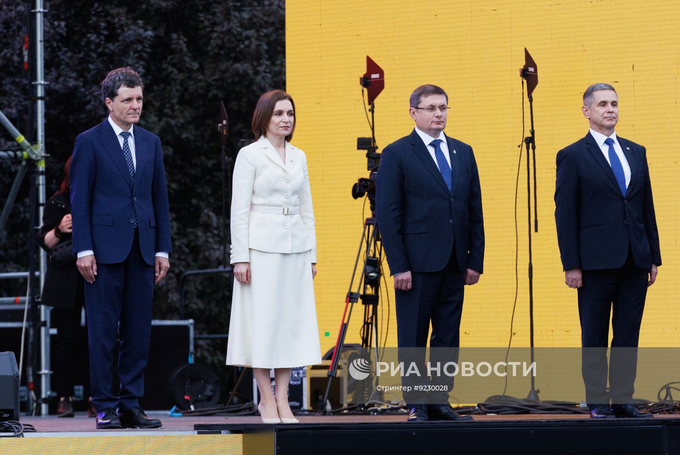 Военный парад в Кишиневе