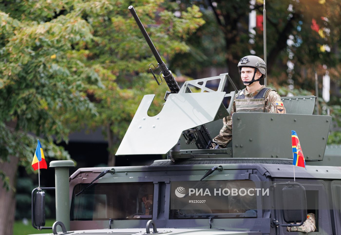 Военный парад в Кишиневе