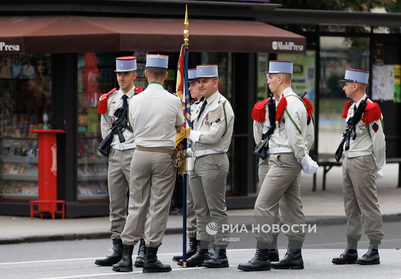 Военный парад в Кишиневе