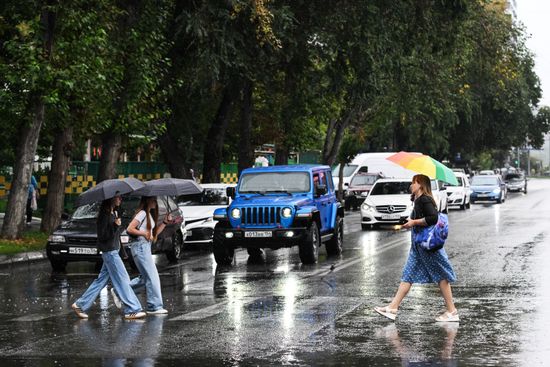 Дождь в Новосибирске