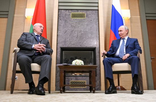 Встреча президента РФ Владимира Путина и президента Белоруссии Александра Лукашенко