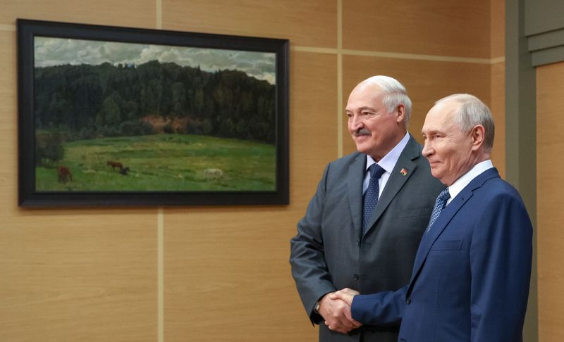 Встреча президента РФ Владимира Путина и президента Белоруссии Александра Лукашенко