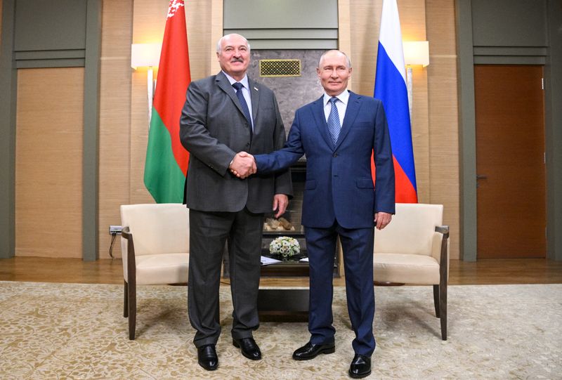Встреча президента РФ Владимира Путина и президента Белоруссии Александра Лукашенко