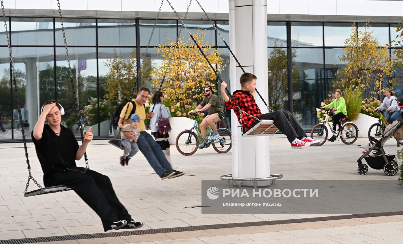Отдых в парке "Коломенское" в Москве