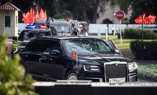 Визит президента Владимира Путина в Киргизию для участия в саммите ШОС