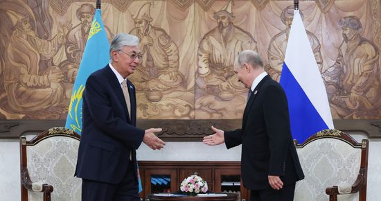 Визит президента Владимира Путина в Киргизию для участия в саммите ШОС
