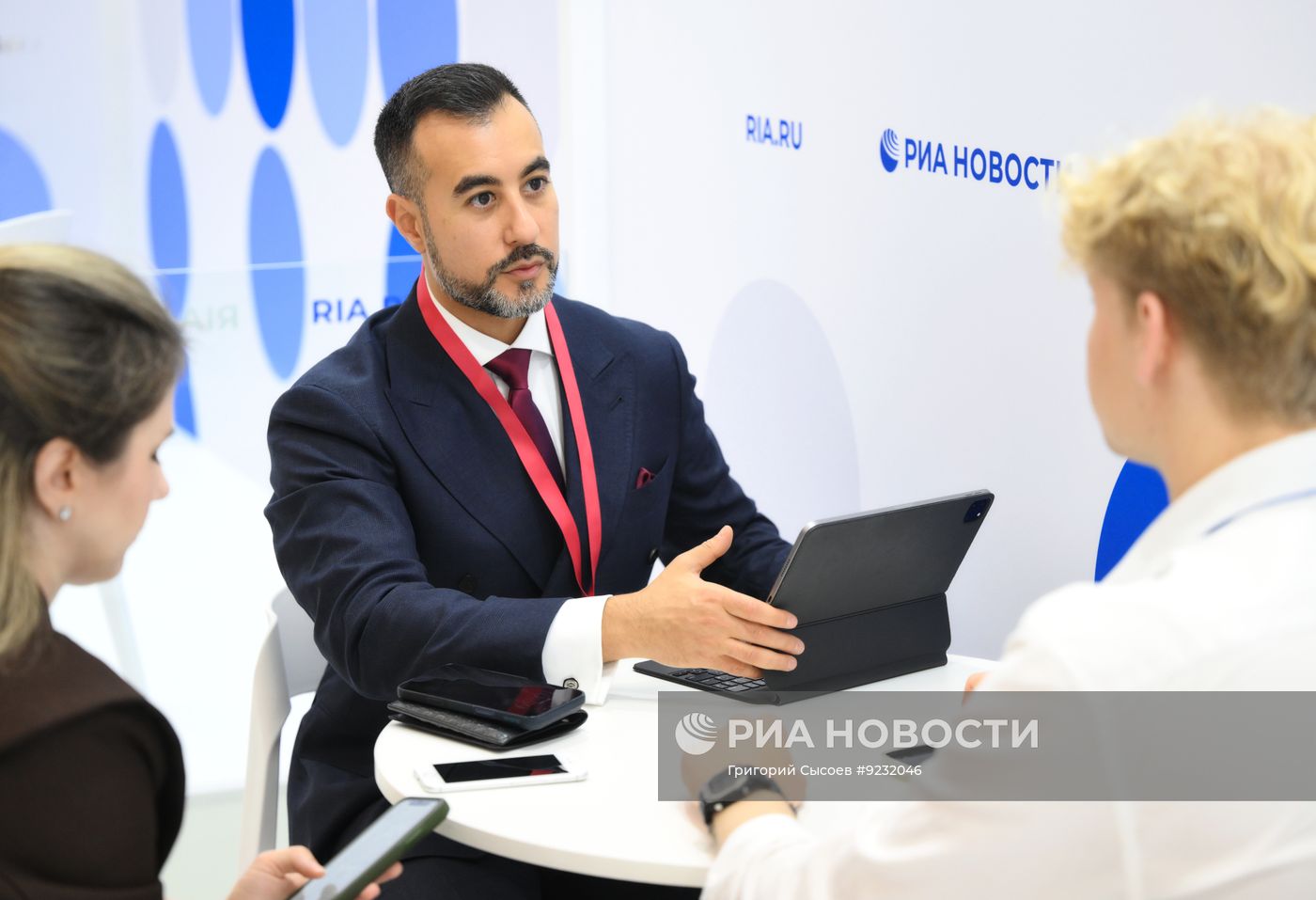 ВЭФ-2026. Стенды РИА Новости и радио Sputnik