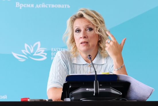 ВЭФ-2026. Брифинг официального представителя Министерства иностранных дел России Марии Захаровой