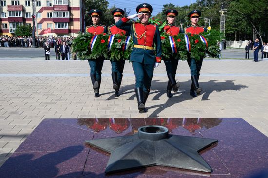 Мероприятия ко Дню Победы над милитаристской Японией в Южно-Сахалинске