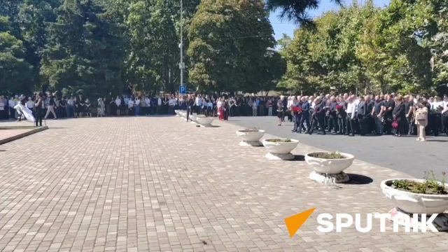 В Цхинвале почтили память погибших в Бесланской трагедии